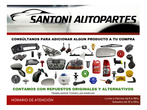 Grampa Sujeta Varilla Cerradura Peugeot Citroen Verde