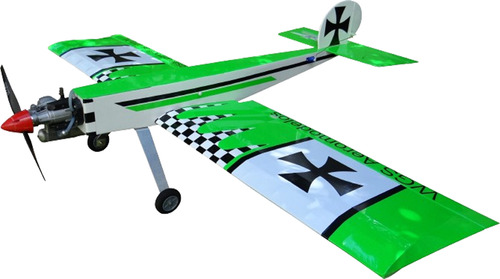 Kit Para Montar Aeromodelo Ugly Stick .15 A. Baixa Em Balsa.