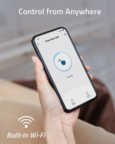 Imagen 3 de 6 de Smart Lock Touch Wifi Escaneo De Huellas Dactilares ...
