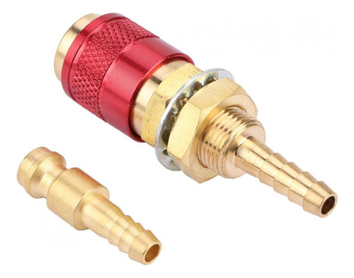 M6 Gas & Agua Conector Rápido Para Mig Tig Soldador Antorcha