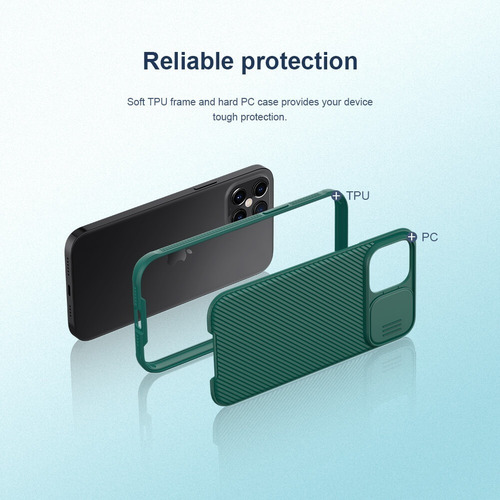 Carcasa Nillkin Camshield Pro Para iPhone 12 /pro/ Pro Max