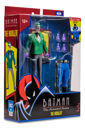Figura De Acción Dc Direct Batman The Animated Series Riddle