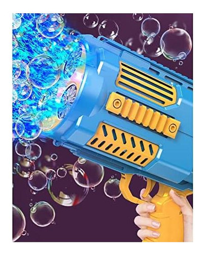 Máquina De Burbujas Gun De Burbujas Automática Con Luces Y