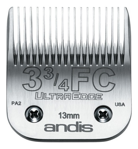 Máquina de barbear intercambiável Andis Ultraedge #3 3/4fc
