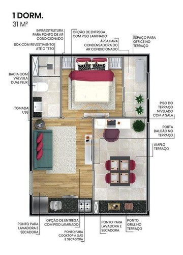 Apartamento Com 2 Dormitório(s) Localizado(a) No Bairro Morumbi Em São Paulo / São Paulo - 14015:920693