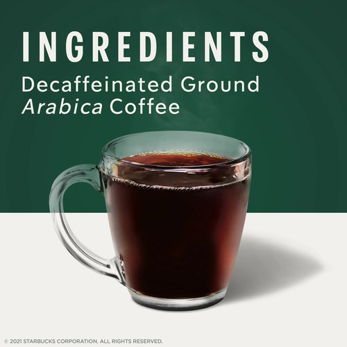 Cafe Starbucks Decaf House Blendtostado Medio, Keurig 22pods