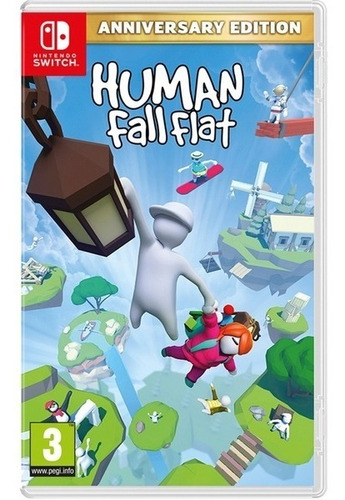 Human Fall Flat Anniversary Edition ( Switch - Fisico )