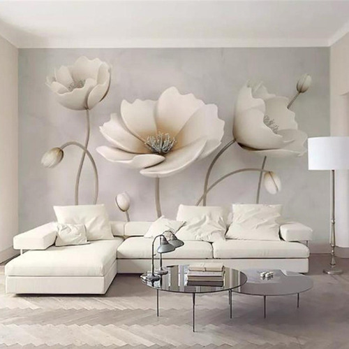 Vinil Autoadhesivo Full Color Decorativos Foto Mural Jardín