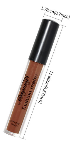Brillo De Labios De 18 Colores, Fórmula Duradera Y No Pegajo
