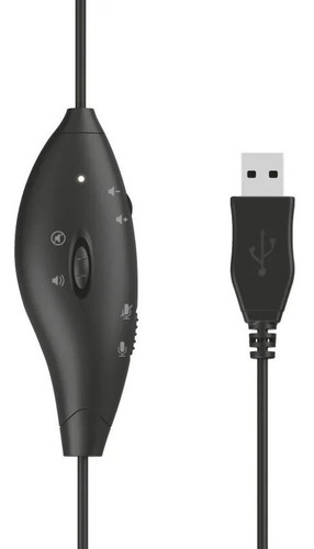 Imagen 8 de 10 de Auricular Trust Mauro Usb Headset Microfono Pc Cable Full