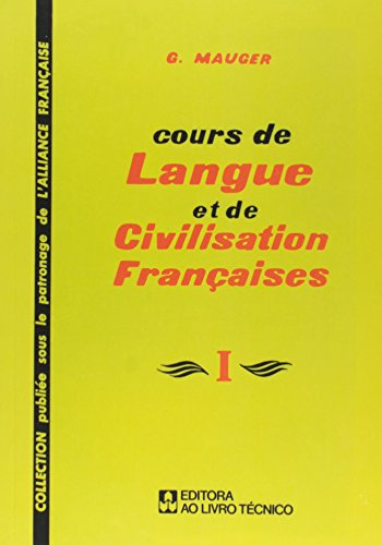 Libro Cours De Langue Et De Civilisation Françaises Vol I De