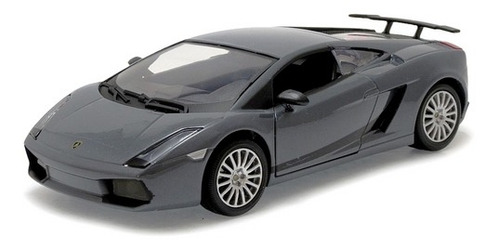 Miniatura 1:24 Lamborghini Gallardo Superleggera Motormax Cor Cinza