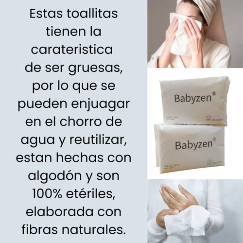 M3 Toallas Faciales Desechables Secas Hipoalergenicas
