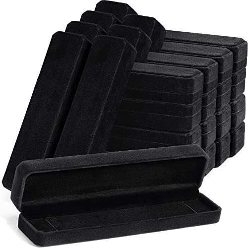 Caja De Terciopelo Para Pulseras Y Collares, 24 Piezas