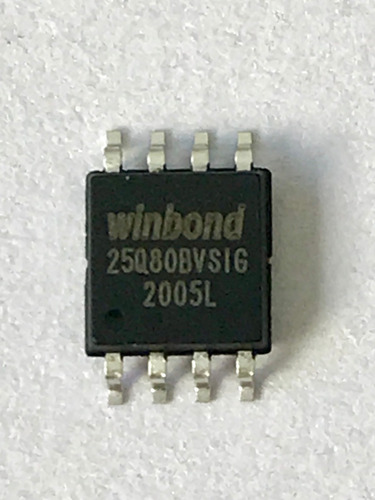 Dump Bin Bios Winbond 25q80bvsig