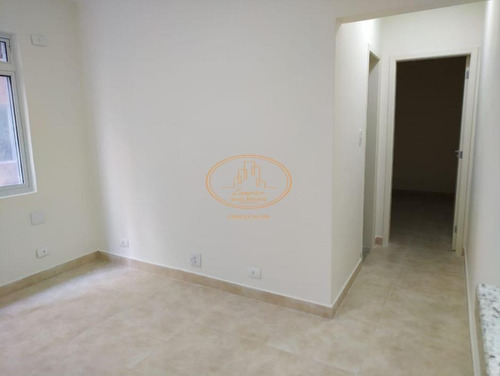 Apartamento Com 1 Dormitório(s) Localizado(a) No Bairro José Menino Em Santos / Santos - 6599