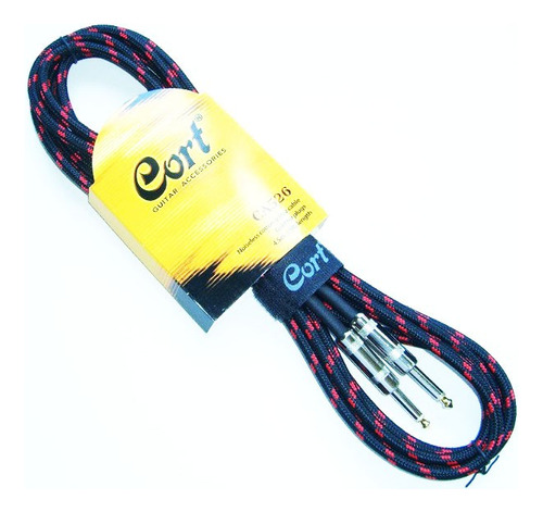 Cort Cable Para Guitarra Mono Jack 6.3