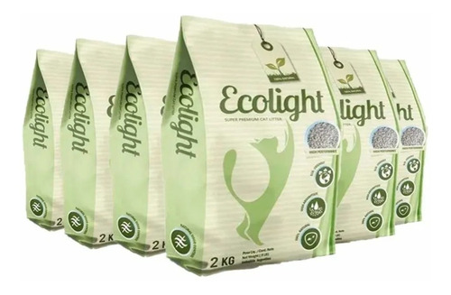 Imagen 1 de 2 de Piedras Sanitarias Ecolight Pack 6x 3,6 Kg (21,6 Kg Totales)