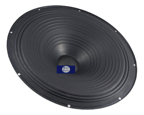 Bocina 15 PuLG Kaiser Mwf-1540 Doble Bobina 50 Watts Rms Color Negro