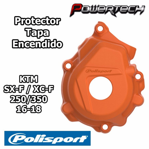 Protector Tapa Encendido Polisport Ktm Sxf Xcf 250 350 16-18