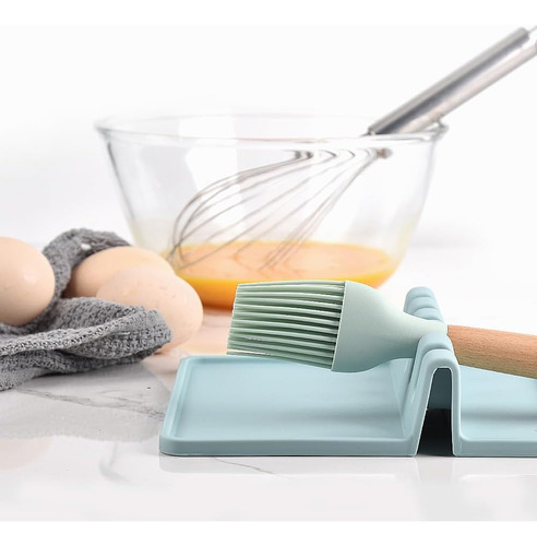 Soporte De Silicona Para Utensilios De Cocina Con Almohadill