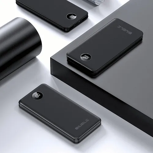 Imagen 3 de 5 de Power Bank 22800mah Pila Carga Rápida Portátil Lcd Biuble