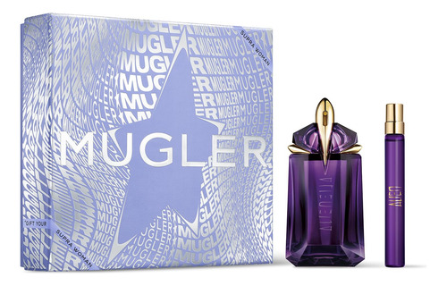 Set De Perfume Mugler Alien Eau De Parfum Para Mujer 60 Ml +