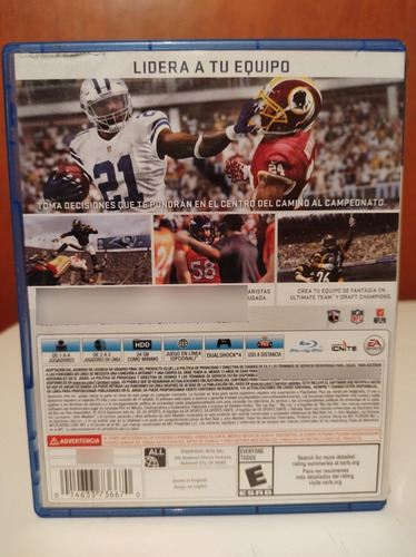 Madden Nfl 17 Ps4 (Usado)
