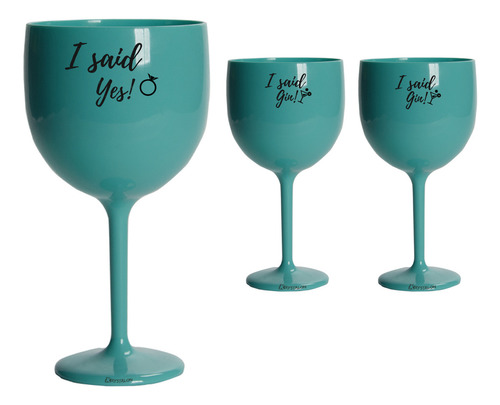 4 Taças Gin Personalizadas Despedida De Solteira