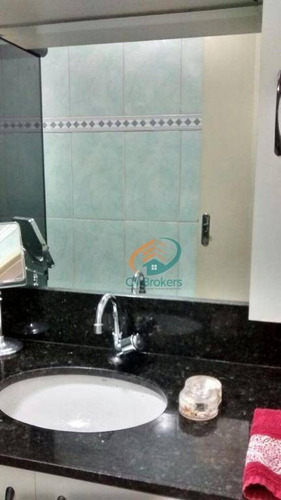 Imagem 10 de 17 de Apartamento Com 3 Dormitórios À Venda, 66 M² Por R$ 320.000,00 - Vila Augusta - Guarulhos/sp - Ap1342
