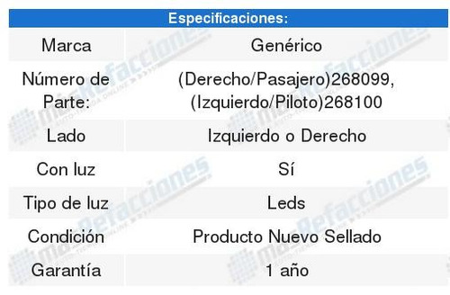 Faro P/kia Sorento 2016