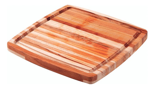 Plato Tabla Para Asado 21 X 21 Cm Tramontina Madera Teca