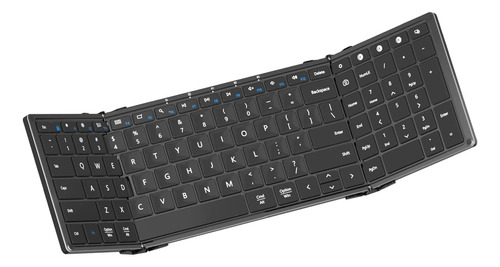 Teclado Bluetooth Plegable Gimibox, Teclado Inalámbrico Con