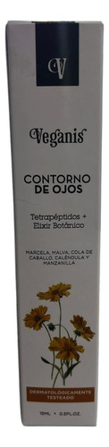 Veganis Contorno Ojos Antiedad Crema 15 Ml Día/noche Todo Tipo De Piel Día/noche