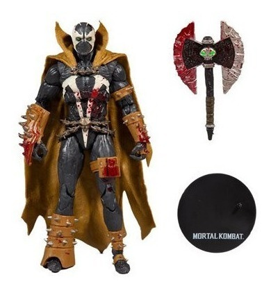 Mortal Kombat Spawn Bloody Mcfarlane Toys Wave 3 Hacha