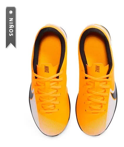 Guayos Nike Mercurial Vapor 13 Club Tf Para Ni os naranja