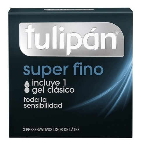 Tulipán Preservativos 4 Variedades  / 1 Cajita De 3 Unidades