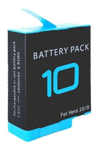 Imagen 1 de 1 de Bateria Para Camara Gopro 10 1800mah 9466b9