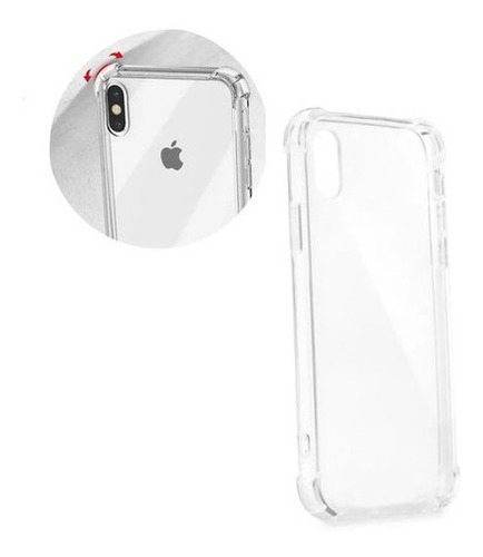 Capa Capinha Anti Impacto Para iPhone 6 Plus / 6s Plus Cor Transparente
