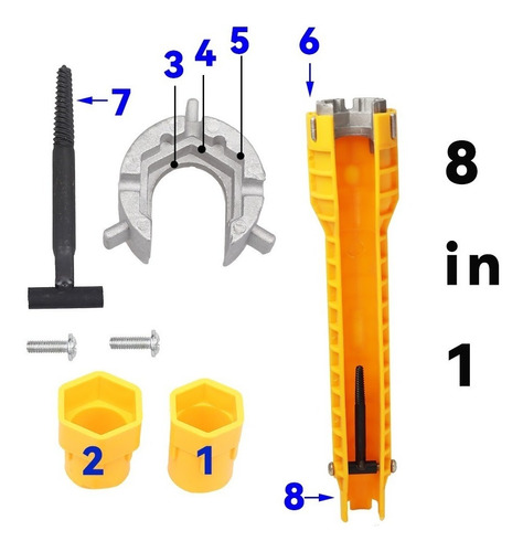 Ferramenta De Instalação De Chave Pia De Torneira Potencia