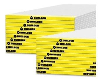 Imagen 2 de 5 de Placa Yeso Durlock 15mm X 1.20 X 2.40 Barraca Parana