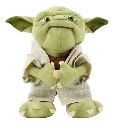 Star Wars Maestro Yoda Inteligente Anciano Muñeca De Peluche