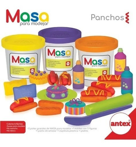 Masa Juego De Panchos Antex Con Accesorios 