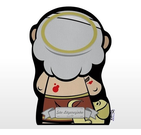 Boneco Almofada Naninha São Lázaro