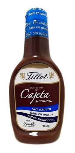 Cajeta Sin AzĂșcar Tillot Baja En Grasa 320g | Sugar Free