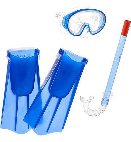 Kids Aqua Quest Mask / Snorkel Para Niño 3 Piezas