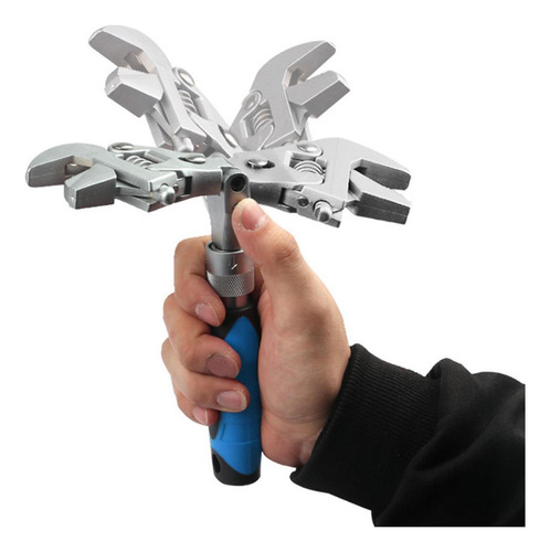 Llave Flexible De Trinquete Ajustable Llave De Trinquete