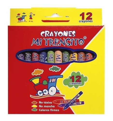 Crayola Crayones Mi Trensito X 12 Colores - 30 Cajas