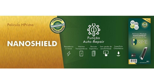 Imagem 2 de 4 de Película Premium Nanoshield Para LG G8 Thinq - Original Hprime
