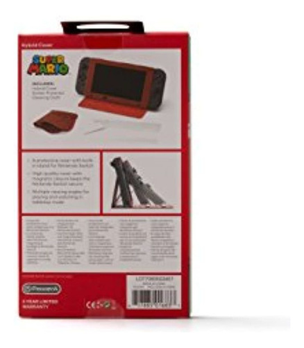 Capa híbrida PowerA Nintendo Switch Super Mario Nintendo Swi